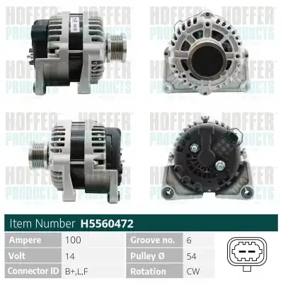 Генератор HOFFER H5560472