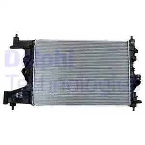 Радиатор системы охлаждения двигателя DELPHI TSP0524044