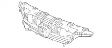 Решетка радиатора HONDA 71112TVAF00