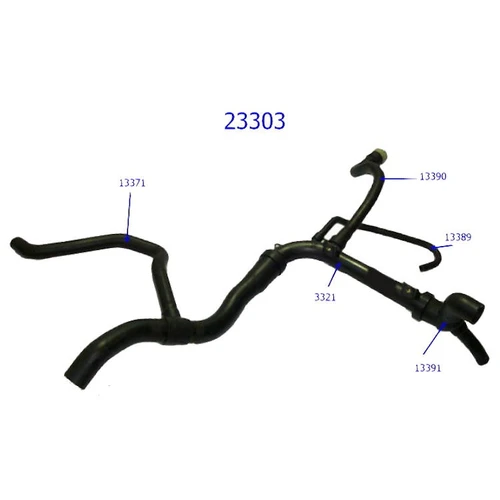 Патрубок 23303 HORTUM