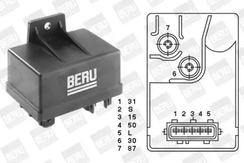 Топливная форсунка BERU DHT 033