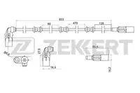 Датчик ABS ZEKKERT SE-6133