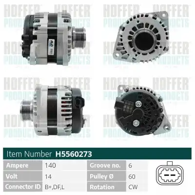 Генератор HOFFER H5560273