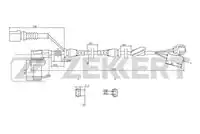 Датчик ABS ZEKKERT SE-6002