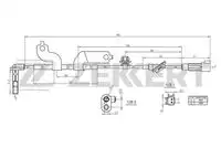 Датчик ABS ZEKKERT SE-6164