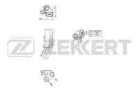 Датчик ABS ZEKKERT SE-6029