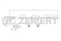 Датчик ABS ZEKKERT SE-6006