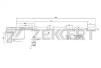 Датчик ABS ZEKKERT SE-6000