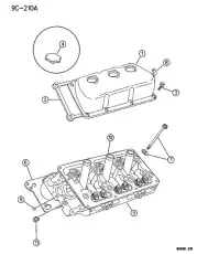 Прокладка ГБЦ JEEP 466 3445