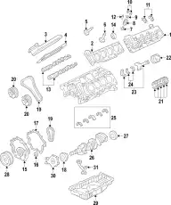 Прокладка ГБЦ GMC 89017599