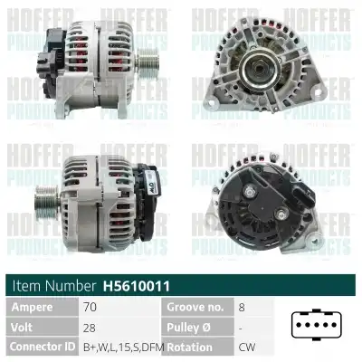 Генератор HOFFER H5610011