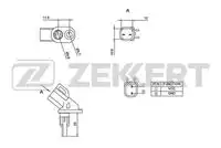 Датчик ABS ZEKKERT SE-6060