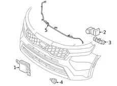 99310P2000AHV Дaтчик пapкoвки HYUNDAI