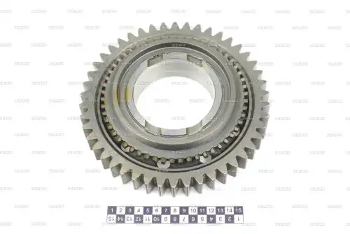 Шестерня КПП ZEVS GCT0030