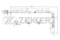 Датчик ABS ZEKKERT SE-6068