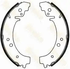 Тормозные колодки барабанные BRAKE ENGINEERING SH1164