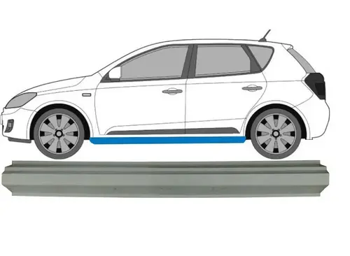 411441-K Порог левый POLCAR