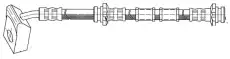 шланг тормозной перед. лев. Niss 510788 CEF