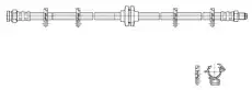 шланг тормозной перед. Lanc 517058 CEF