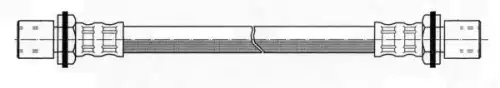 шланг тормозной перед. Toyo 510533 CEF
