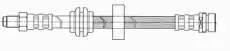 шланг тормозной задн. Ford 511252 CEF