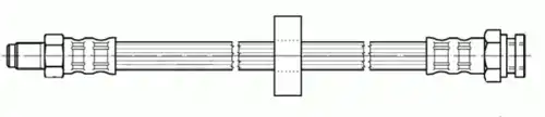 шланг тормозной перед. Skod 511387 CEF