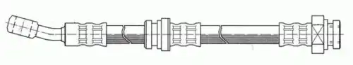 шланг тормозной перед. Suz 511605 CEF