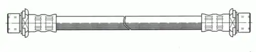 шланг тормозной задн. Toyo 511388 CEF
