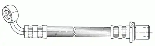 шланг тормозной задн. лев. Toyo 511941 CEF