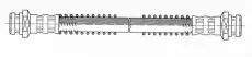 шланг тормозной задн. лев. Mits 511496 CEF
