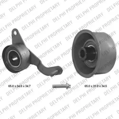 ремкомплект ГРМ Opel KDB172 DELPHI