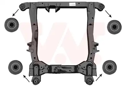 Рама для автомобиля VAN WEZEL 3749690