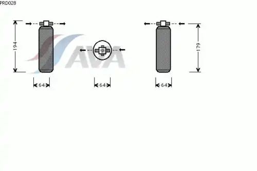 Осушитель кондиционера AVA PRD028