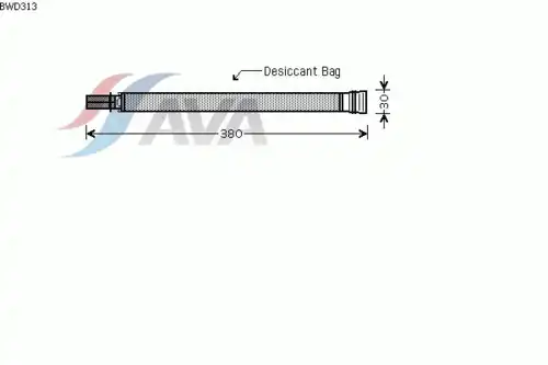 Осушитель кондиционера AVA BWD313