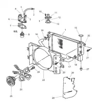 Крышка радиатора FIAT 05278697AA