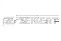 Датчик ABS ZEKKERT SE-6022