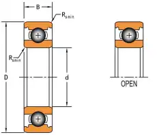 Подшипник 6030C3 TIMKEN