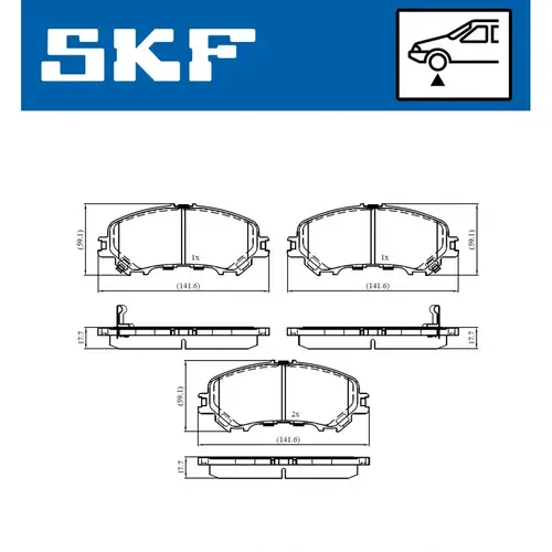 Подшипник 80108 (6008 2Z) SKF