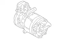 Компрессор, кондиционер 97701G5000 HYUNDAI