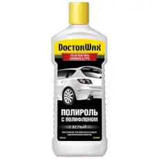 HG !300ml\ Цветная полироль с тефлоном. Белая DW8409 DOCTORWAX