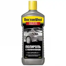 HG !300ml\ Цветная полироль с тефлоном. Серая DW8457 DOCTORWAX