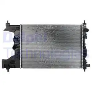 Радиатор системы охлаждения двигателя DELPHI TSP0524051