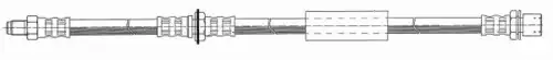 шланг тормозной перед. Daih 510891 CEF