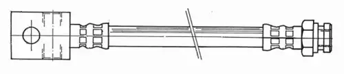 шланг тормозной перед. Niss 510877 CEF