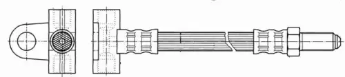 Тормозной шланг 511785 CEF