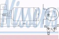 Осушитель кондиционера NISSENS 95169