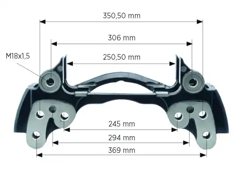 р/к суппорта \ MERITOR 323.02.249 ECD
