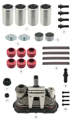 р/к суппорта \ HALDEX 323.06.001 ECD