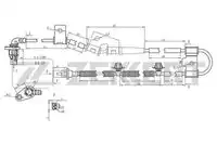 Датчик ABS ZEKKERT SE-6103