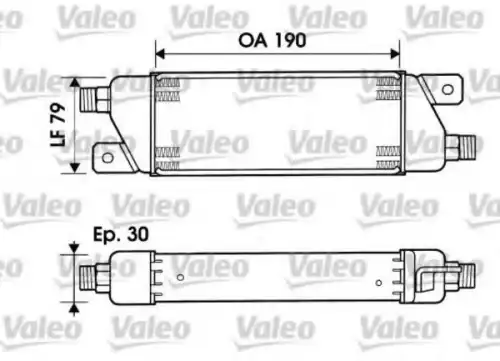 Масляный радиатор VALEO 817959